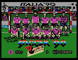 Pantallazo de  World Cup Italia '90 para MSX