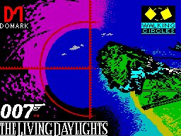 Pantallazo de 007: Living Daylights, The para Spectrum