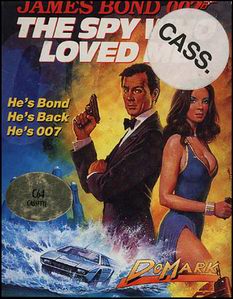 Caratula de 007: Spy Who Loved Me, The para Commodore 64