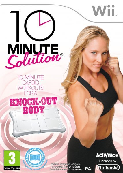 Caratula de 10 Minute Fitness Solution para Wii
