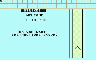 Pantallazo de 10 Pin para Commodore 64