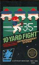 Caratula de 10-Yard Fight para Nintendo (NES)