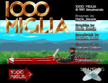 Pantallazo de 1000 Miglia: 1927-1933 Volume 1 para Amiga