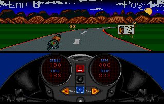 Pantallazo de 1000cc Turbo para Amiga