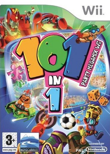 Caratula de 101 en 1: Party Megamix para Wii