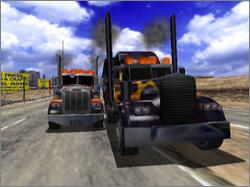 Pantallazo de 18-Wheeler: American Pro Trucker para Dreamcast