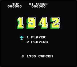 Pantallazo de 1942 para Nintendo (NES)