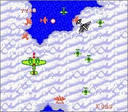 Pantallazo de 1943: The Battle of Midway para Nintendo (NES)