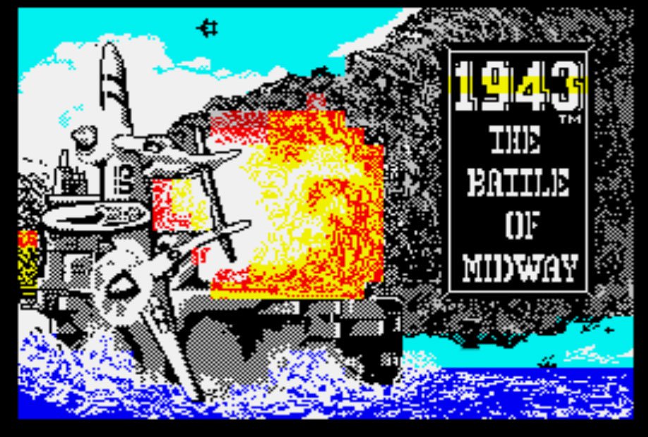 Pantallazo de 1943: The Battle of Midway para Spectrum