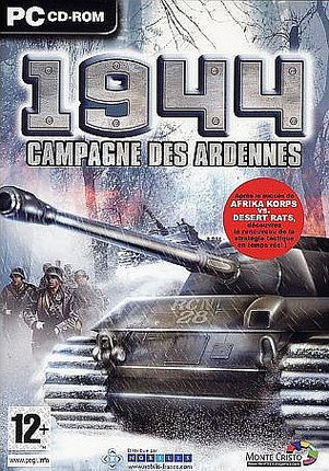 Caratula de 1944 : Campagne des Ardennes para PC