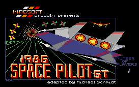 Pantallazo de 1986 Space Pilot ST para Atari ST