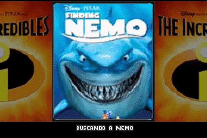 Pantallazo de 2 Games in 1: Buscando a Nemo - Los Increibles para Game Boy Advance
