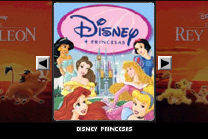 Pantallazo de 2 Games in 1: Disney Princesas - El Rey León para Game Boy Advance