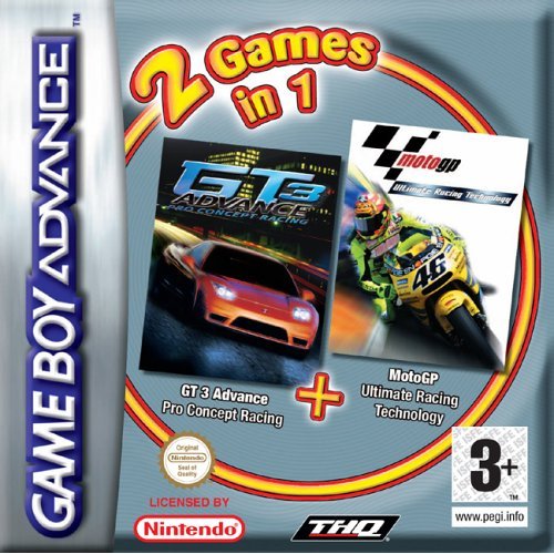 Caratula de 2 Games in 1 - GT Advance 3 and Moto GP para Game Boy Advance