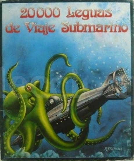 Caratula de 20,000 Leagues Under The Sea para Amiga