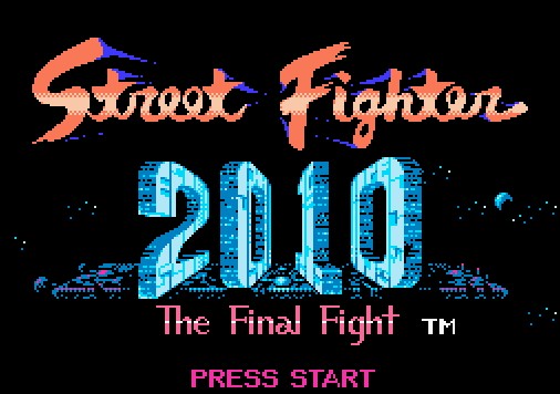 Pantallazo de 2010: Street Fighter para Nintendo (NES)