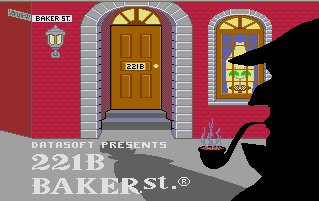 Pantallazo de 221B Baker Street para Atari ST
