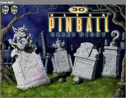 Pantallazo de 3-D Ultra Pinball: Creep Night para PC