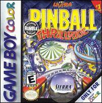 Caratula de 3-D Ultra Pinball: Thrillride para Game Boy Color
