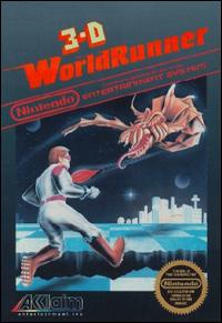 Caratula de 3-D WorldRunner para Nintendo (NES)