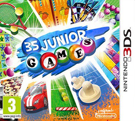 Caratula de 35 Junior Games para Nintendo 3DS