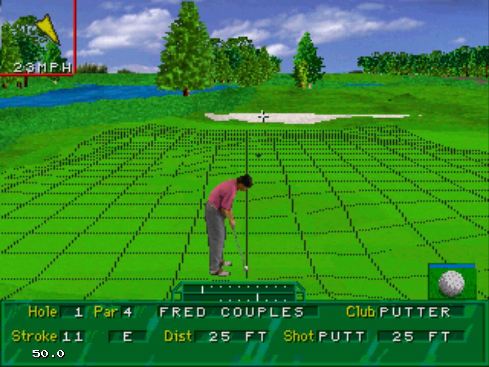 Pantallazo de 36 Great Holes Starring Fred Couples para Sega 32x