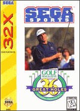 Caratula de 36 Great Holes Starring Fred Couples para Sega 32x