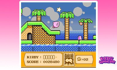 Pantallazo de 3D Classics Kirbys Adventure para Nintendo 3DS
