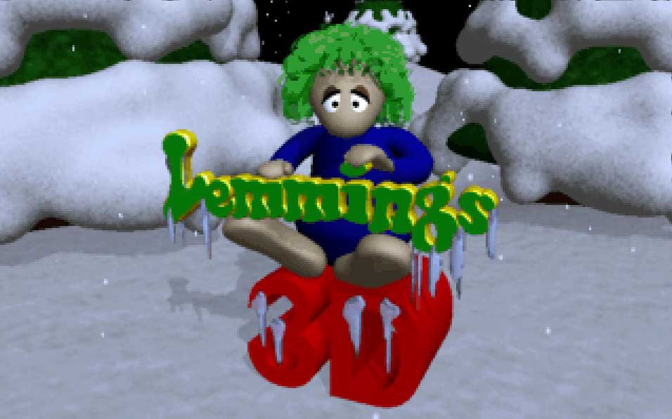 Pantallazo de 3D Lemmings Winterland para PC