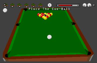Pantallazo de 3D Pool para Atari ST
