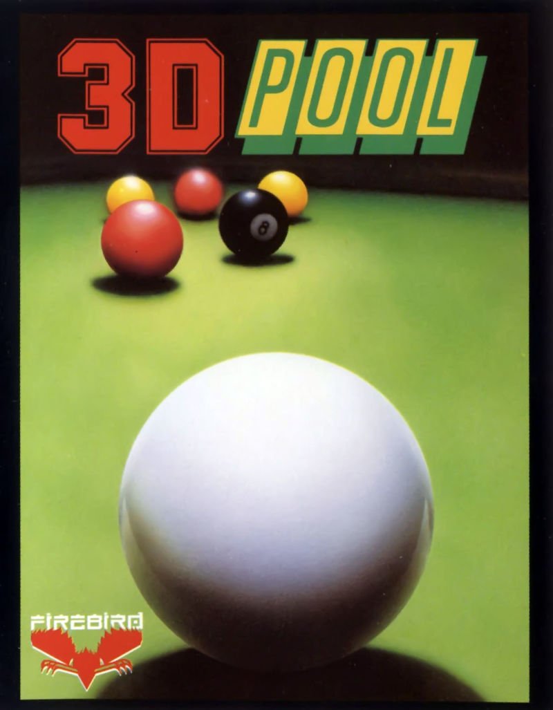 Caratula de 3D Pool para MSX