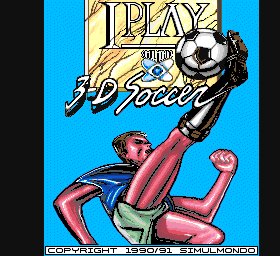 Pantallazo de 3D Soccer para Amiga