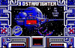 Pantallazo de 3d Star Fighter para Amstrad CPC