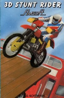 Caratula de 3d Stunt Rider para Amstrad CPC