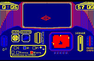 Pantallazo de 3d Sub para Amstrad CPC