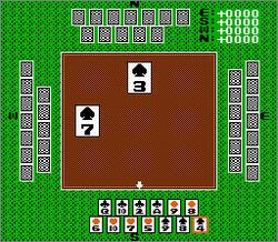 Pantallazo de 4 Card Game para Nintendo (NES)
