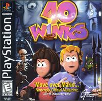 Caratula de 40 Winks para PlayStation