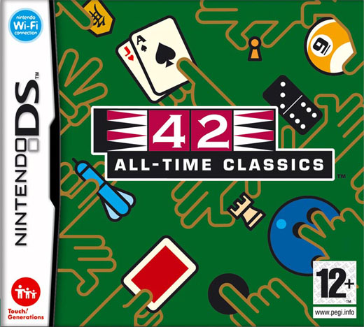 Caratula de 42 Juegos de Siempre para Nintendo DS
