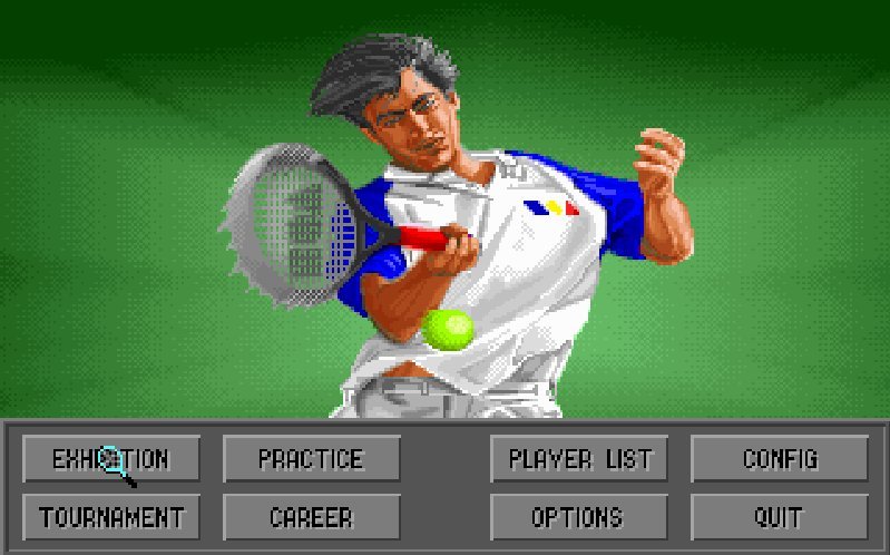 Pantallazo de 4D Tennis para PC