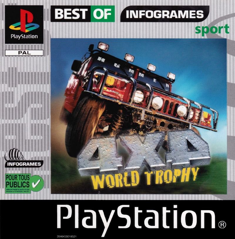 Caratula de 4X4 World Trophy para PlayStation