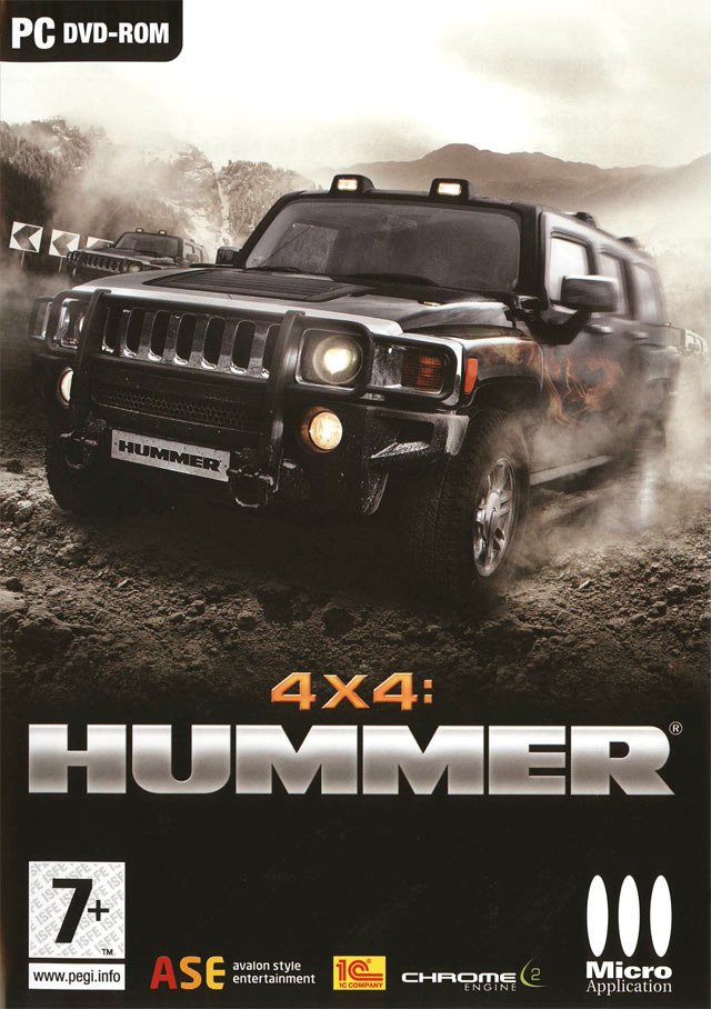 Caratula de 4x4 Hummer para PC
