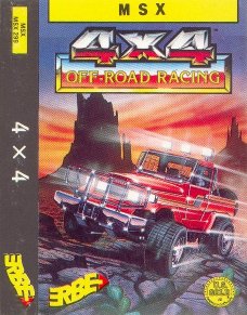 Caratula de 4x4 Off-Road Racing para MSX