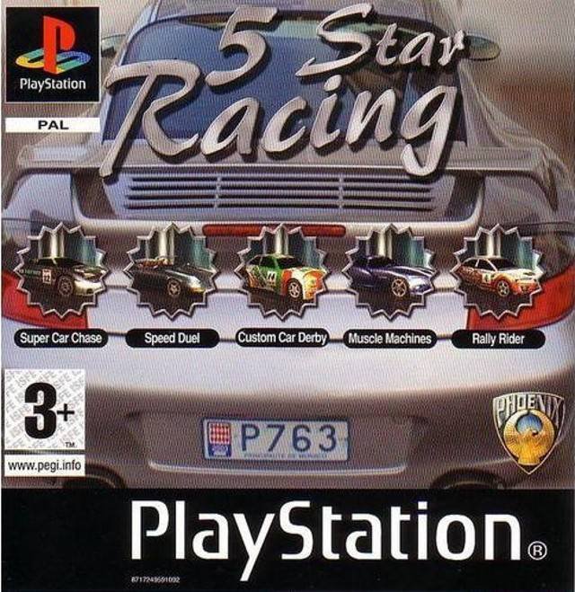 Caratula de 5 Star Racing para PlayStation