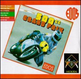 Caratula de 500cc Grand Prix para Commodore 64