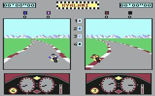 Pantallazo de 500cc Grand Prix para Commodore 64