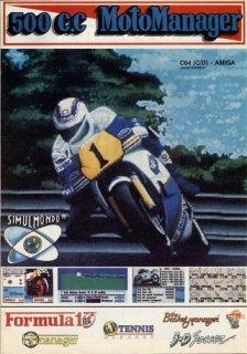 Caratula de 500cc Moto Manager para Amiga