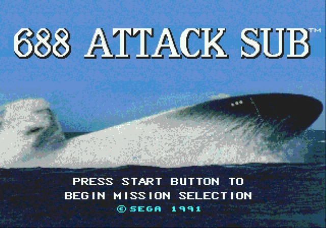 Pantallazo de 688 Attack Sub para Sega Megadrive