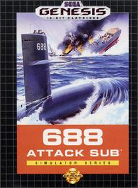 Caratula de 688 Attack Sub para Sega Megadrive