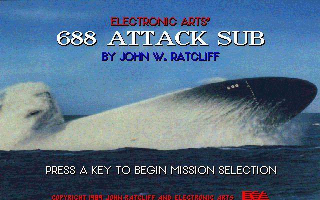 Pantallazo de 688 Attack Sub para PC