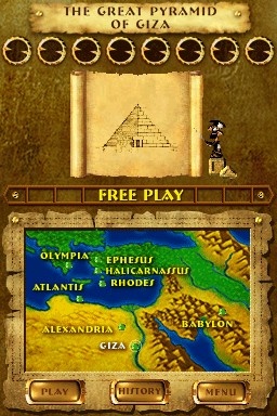 Pantallazo de 7 Wonders of the Ancient World para Nintendo DS